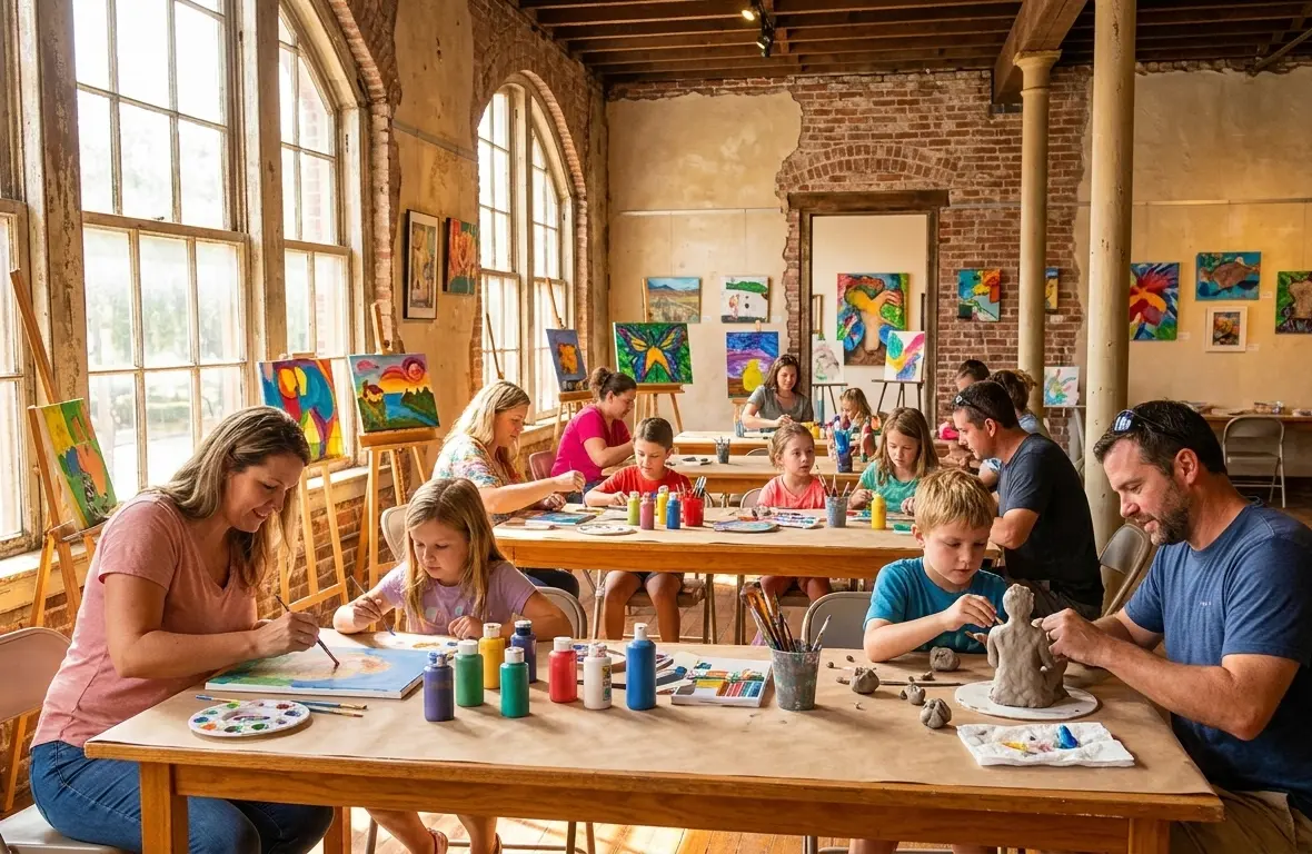 Family Art Workshop in Palatka