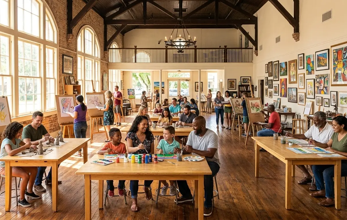 Family Art Workshop in Palatka