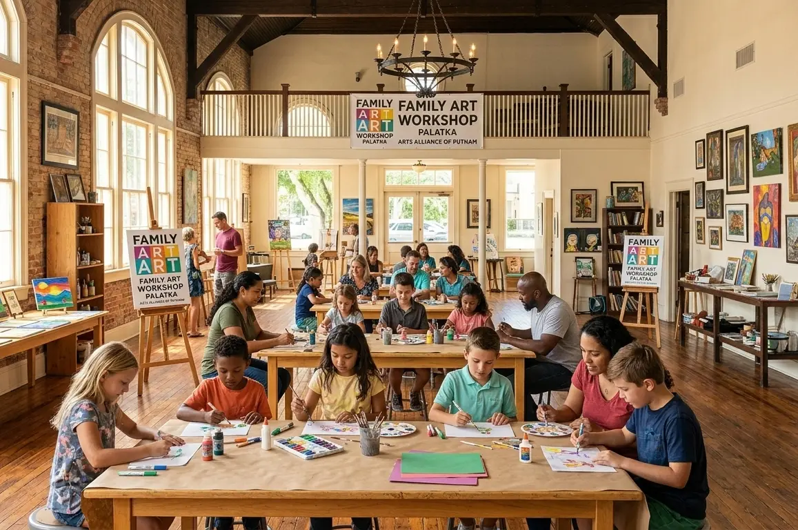 Family Art Workshop in Palatka