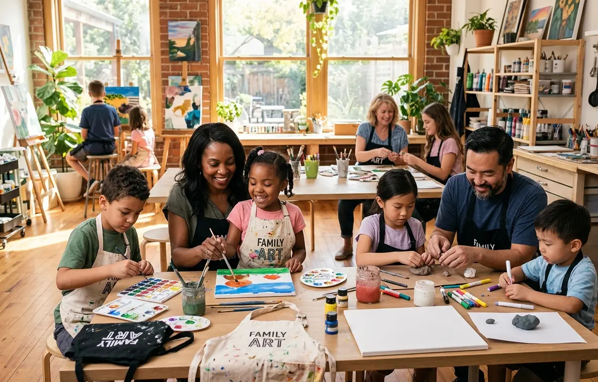 Family Art Workshop in Palatka