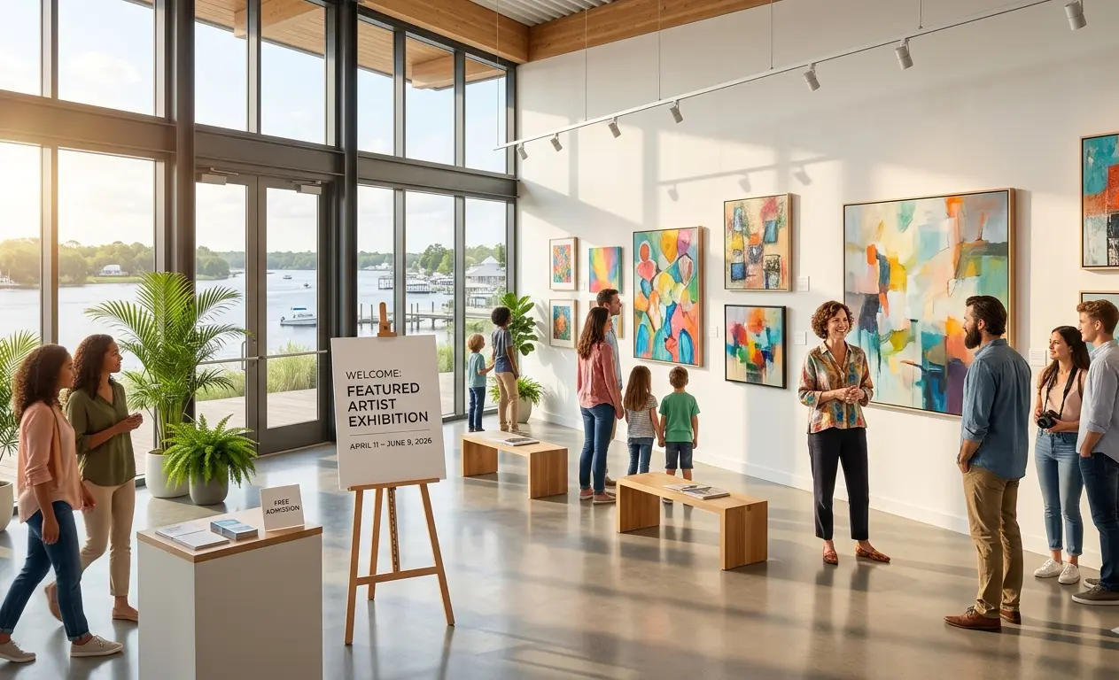 Michele Renaud Featured Artist Exhibition in Palatka