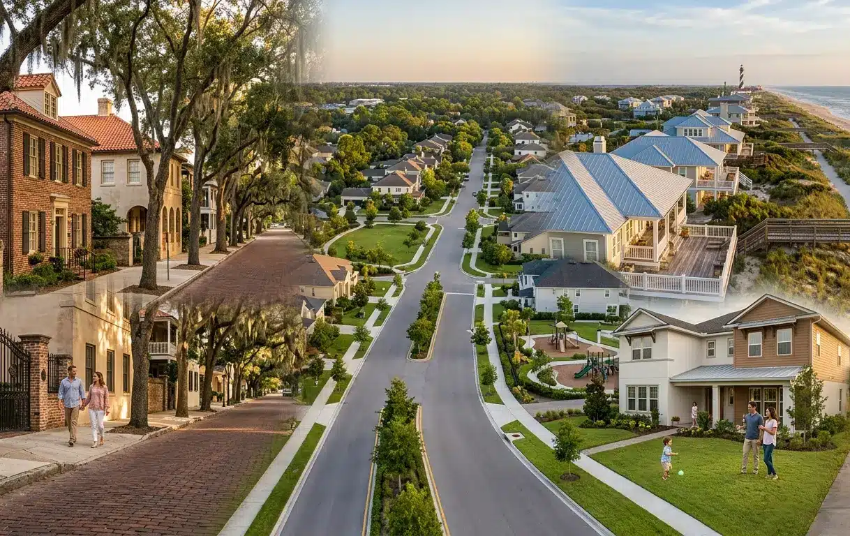 Neighbourhoods for living in St Augustine FL