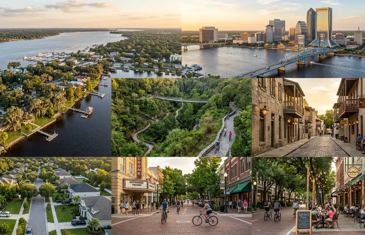 best cities to live in North Florida