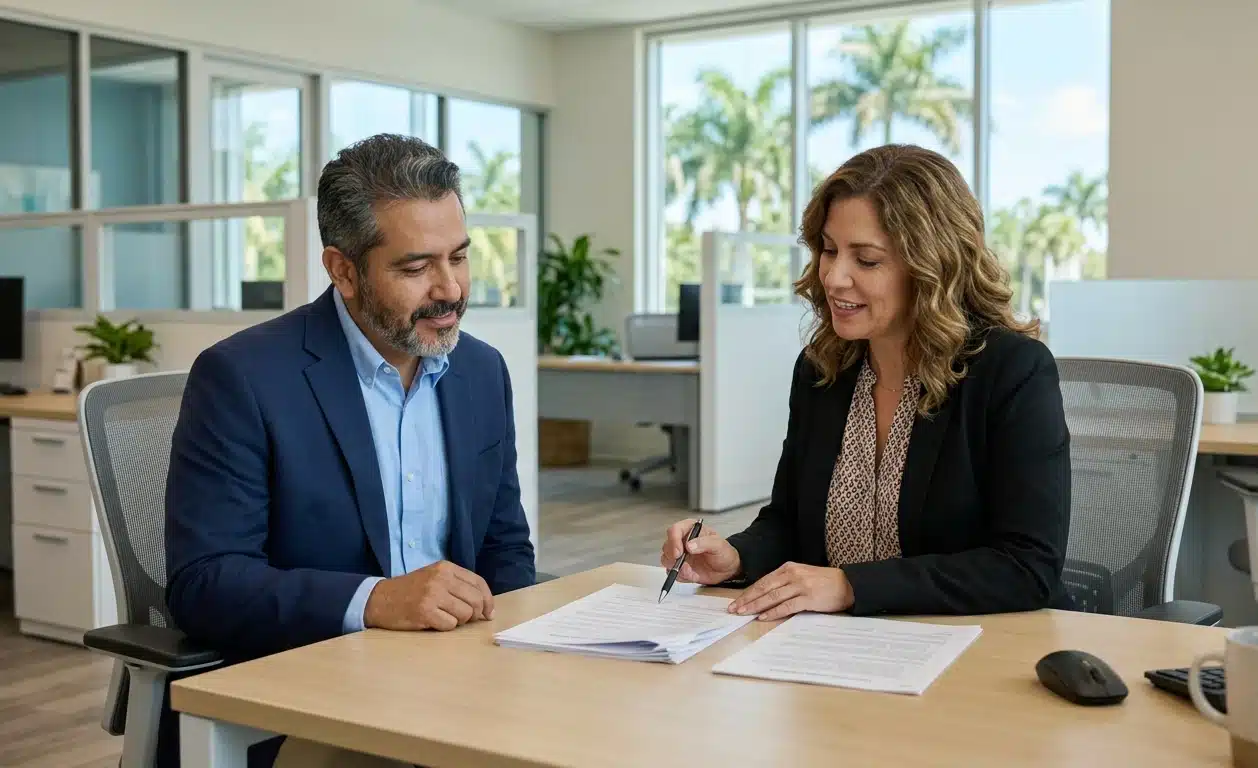 Florida home buyer getting mortgage pre-approval from lender before buying a home in Florida in 2026 step by step process