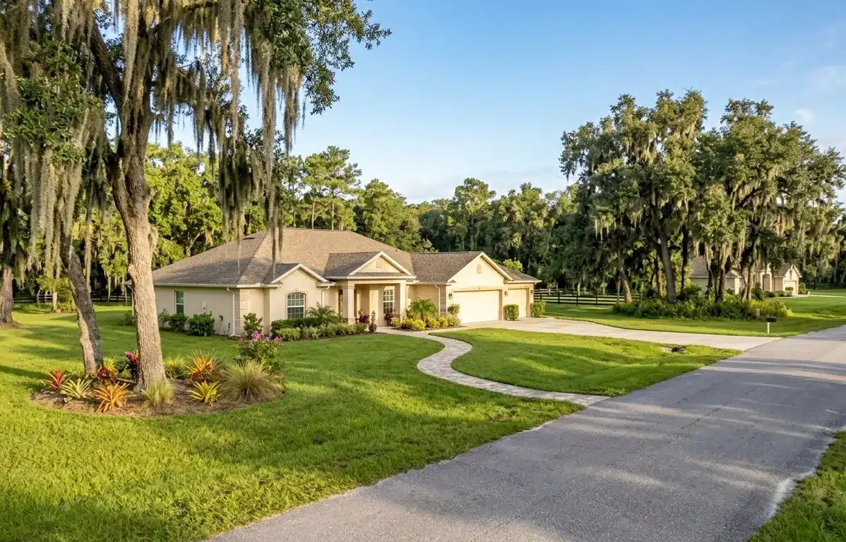 Affordable single-story home in Middleburg FL with large yard representing low cost Middleburg FL real estate options in 2026