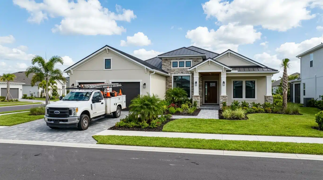 New construction home in Nocatee Florida