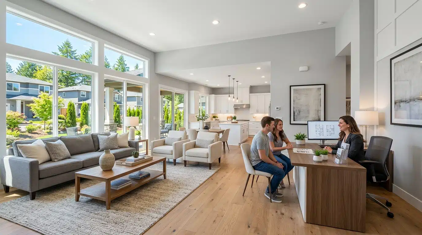 New home builder model home in Nocatee Florida