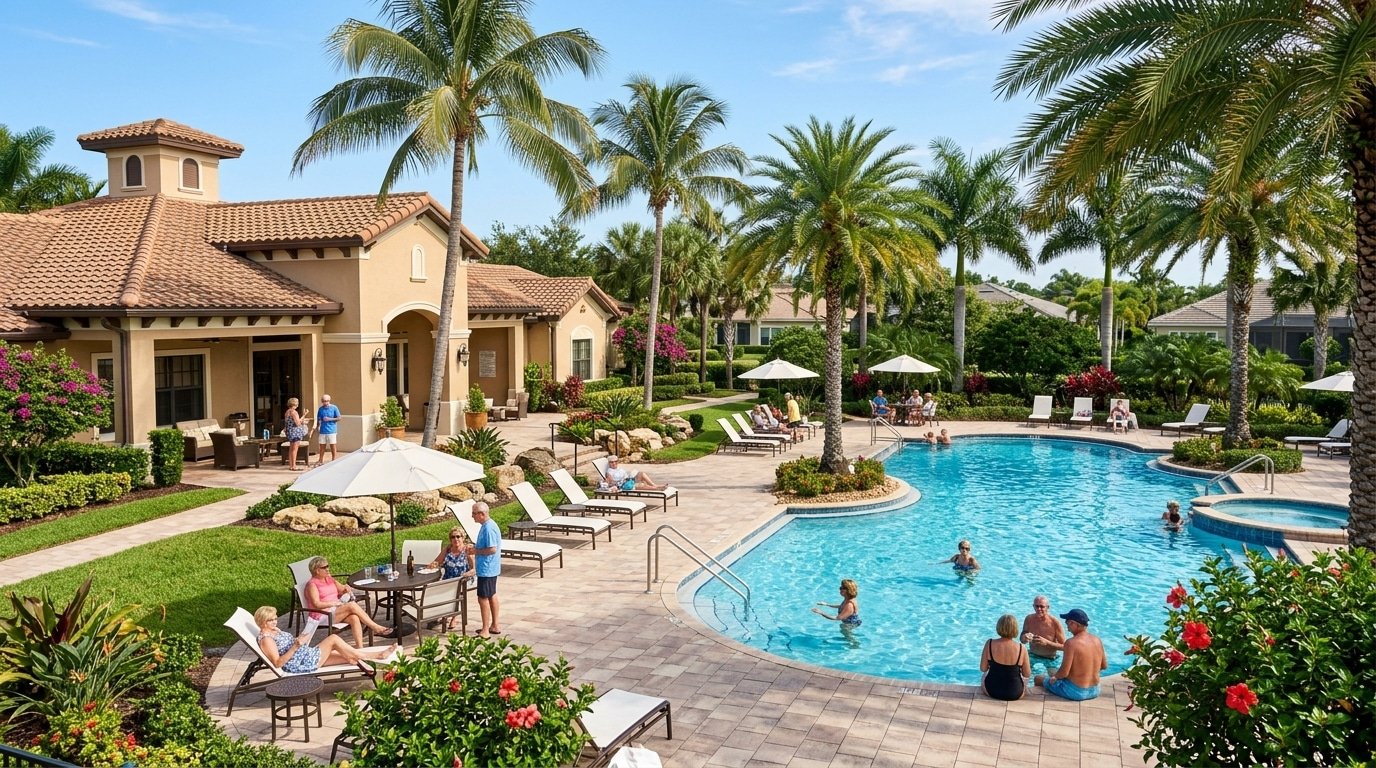 55+ community clubhouse in St. Johns County Florida