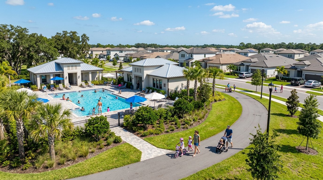 Oakleaf new construction community in Clay County.