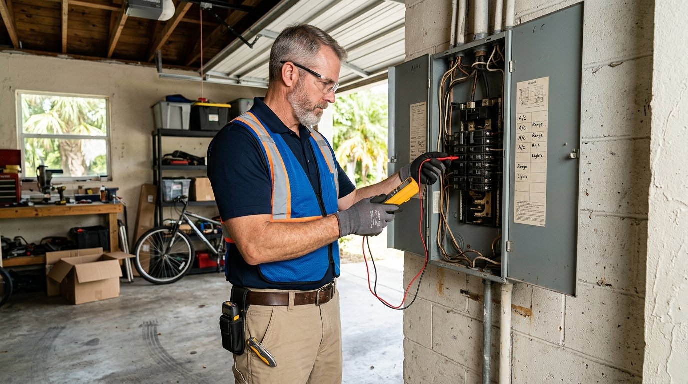 Home inspection on an older Florida home under $200K