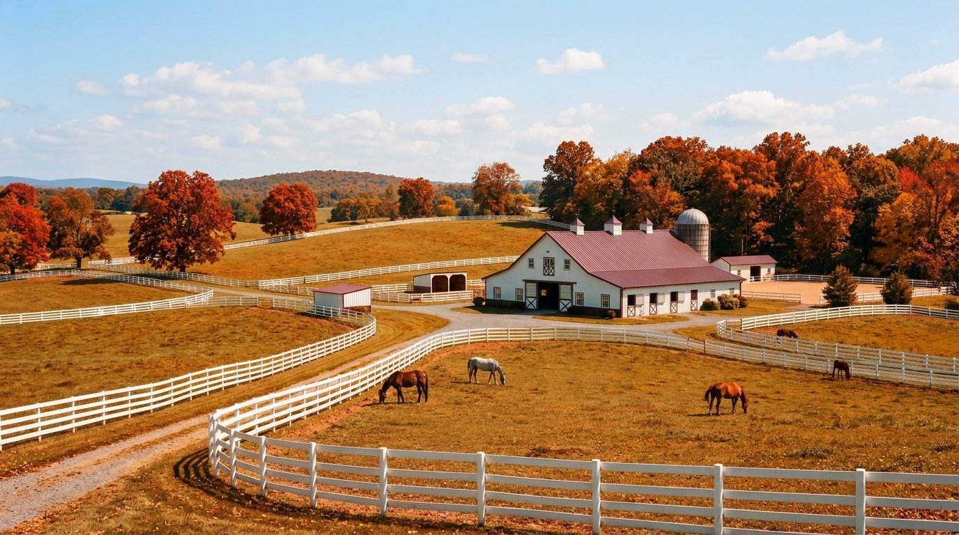 Horse farm property for sale in Alachua County Florida.